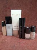 RRP £250 Lot To Contain 7 Assorted Testers Of Premium Chanel Make-Up Products To Include 100Ml Allur