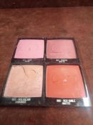 RRP £200 Lot To Contain 4 Testers Of Christian Dior Compact Blushes In Assorted Shades Ex-Display (