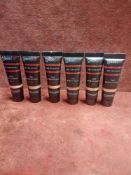 RRP £210 Lot To Contain 6 Testers Of Black Up The Matnifique 24H Matte Foundation 10Ml In Assorted