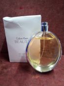 RRP £70 Boxed 100Ml Tester Bottle Of Calvin Klein Beauty Eau De Parfum Spray (Appraisals Available