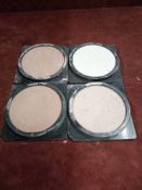RRP £200 Lot To Contain 4 Testers Of Giorgio Armani Compact Foundation In Assorted Shades Ex-Display