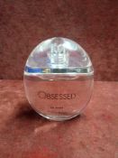 RRP £75 Unboxed 100Ml Tester Bottle Of Calvin Klein Obsessed For Women Eau De Parfum Spray Ex-