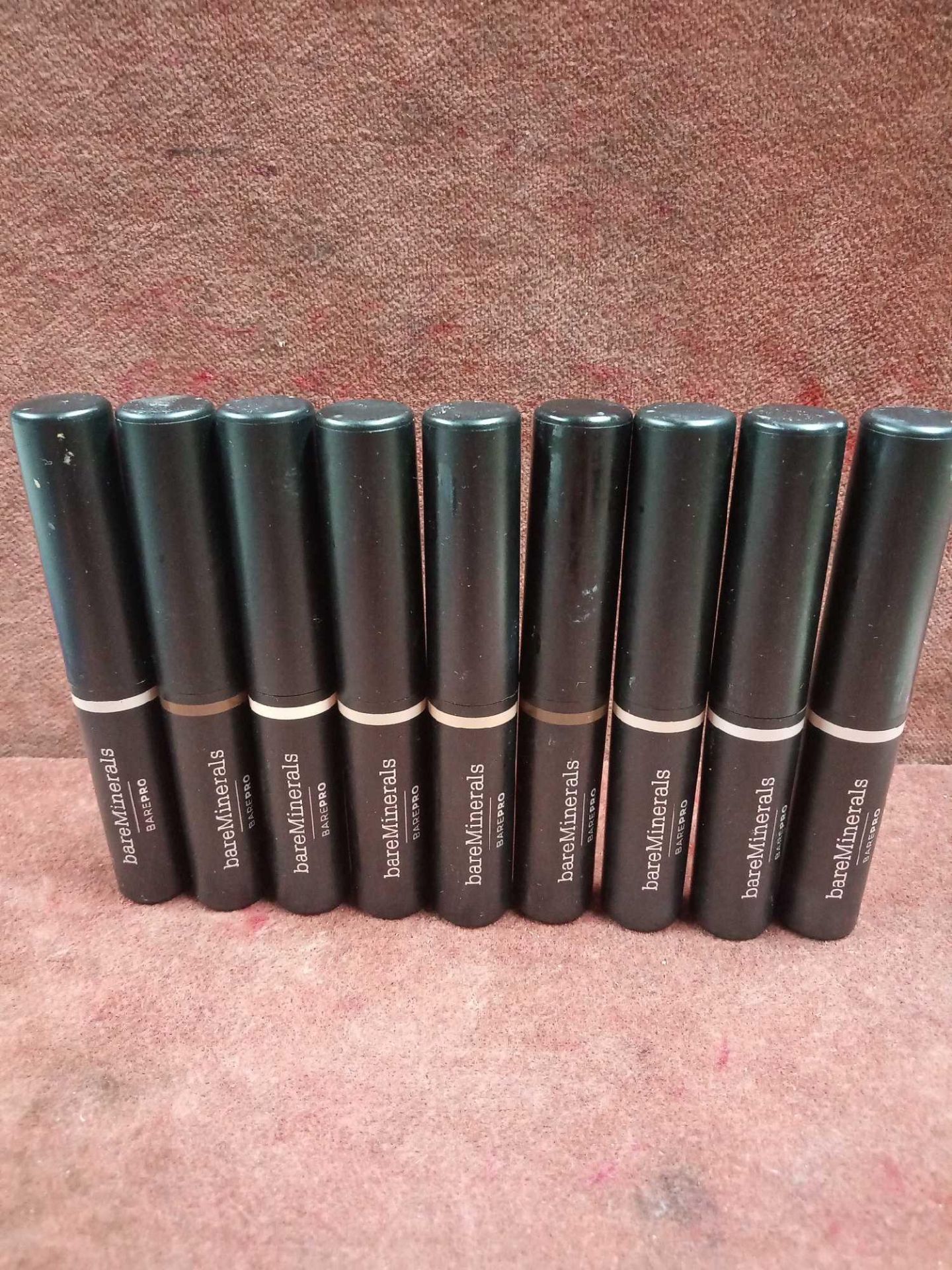 RRP £210 Lot To Contain 9 Testers Of Bareminerals Barepro Full Coverage Concealer Sticks In Assorted