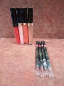 RRP £200 Lot To Contain 4 Testers Of Chanel Le Crayon Levres In Assorted Shades Ex-Display And 4 Tes