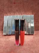 RRP £200 Lot To Contain 8 Brand New Boxed Testers Of Lancome Labsolu Velvet Matte Lip Gloss In Asso