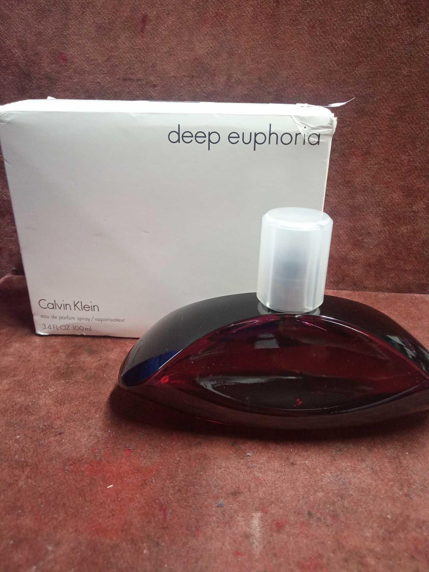 RRP £70 Boxed 100Ml Tester Bottle Of Calvin Klein Deep Euphoria Eau De Parfum Spray (Appraisals