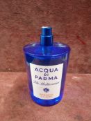 RRP £115 Unboxed 150Ml Tester Bottle Of Acqua Di Parma Blu Mediterraneo Chinotto Di Liguria Eau De T