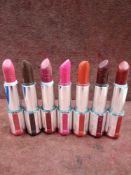 RRP £210 Lot To Contain 7 Testers Of Givenchy Lipsticks In Assorted Shades Ex-Display