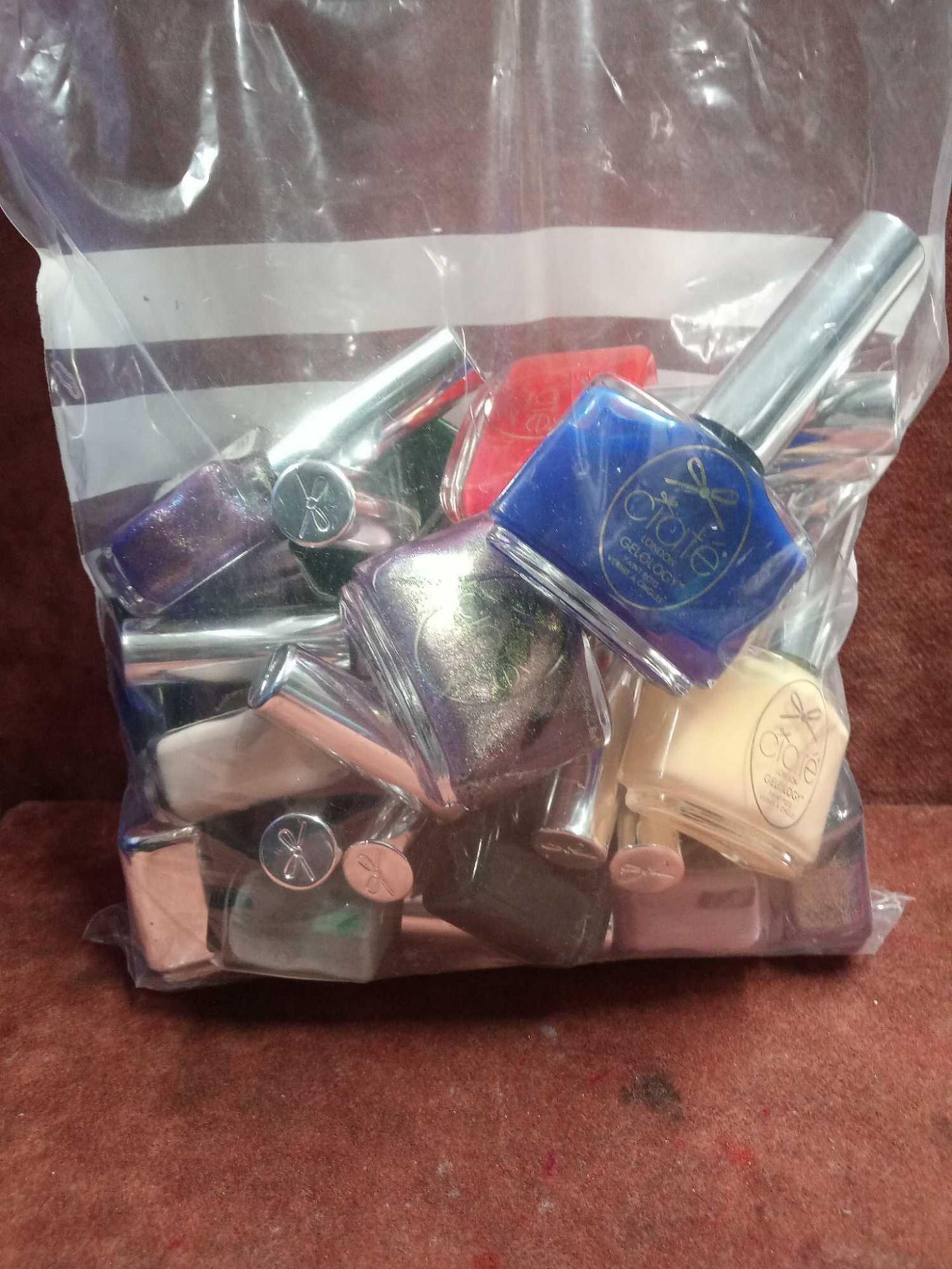 RRP £240 Lot To Contain 20 Tester Of Gelology Ciate Nail Polish Paint Pots In Assorted Colours Ex- - Image 2 of 2