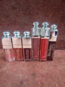 RRP £180 Lot To Contain 6 Testers Of Assorted Christian Dior Lip Gloss Colours In Assorted Shades Ex