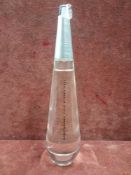 RRP £70 Unboxed 90 Ml Tester Bottle Of Issey Miyake L'Eau D'Issey Pure Eau De Parfum Spray Ex-Displa