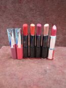 RRP £210 Lot To Contain 7 Testers Of Assorted Givenchy Lipsticks In Assorted Shades Ex-Display