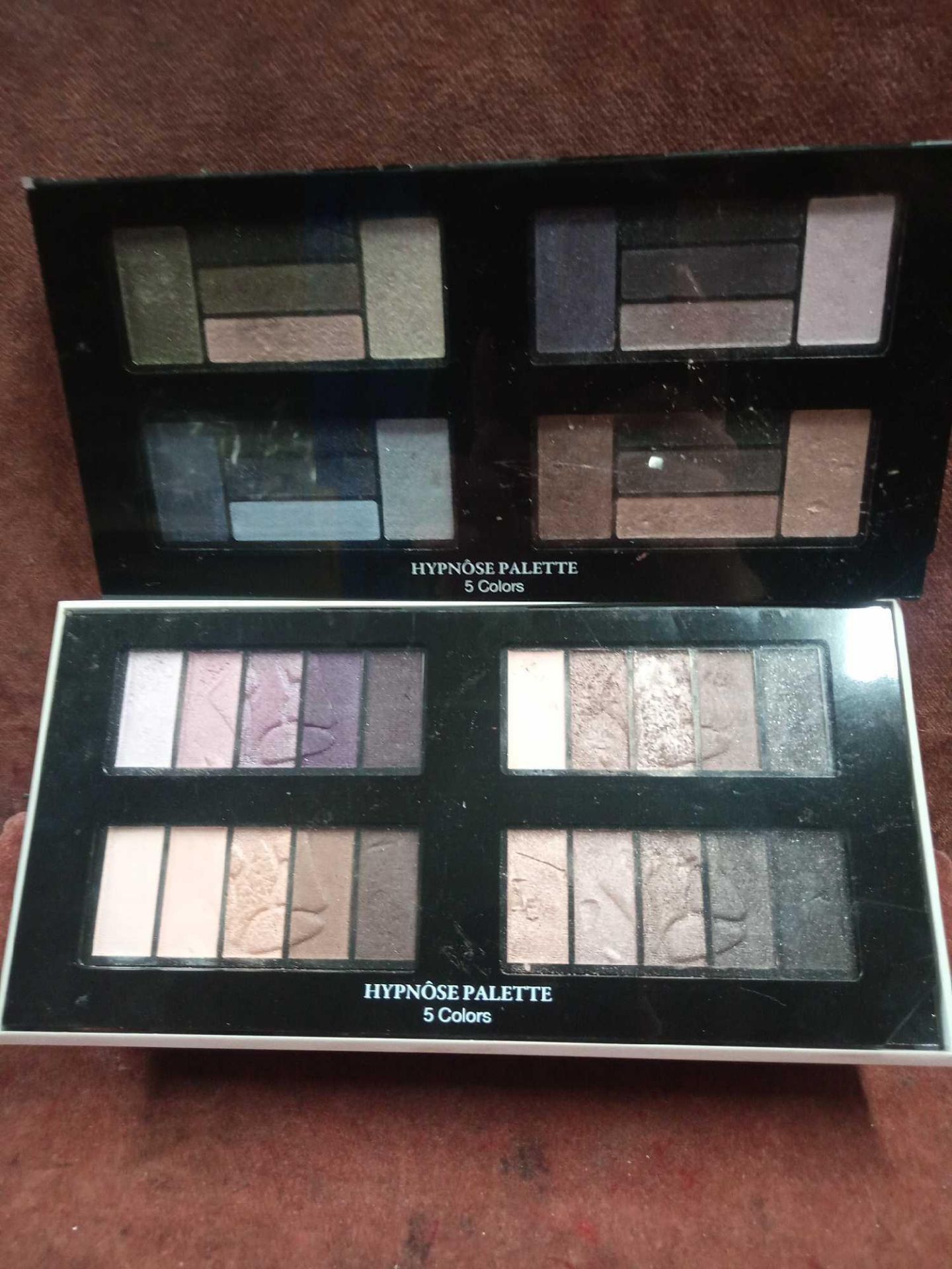 RRP £340 Lot To Contain 2 Testers Of Lanc™me Hypnose Eyeshadow Palettes In Assorted Shades Ex-