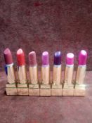 RRP £210 Lot To Contain 7 Testers Of Yves Saint Laurent Rouge Pur Couture Lipsticks In Assorted