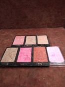 RRP £250 Lot To Contain 7 Testers Of Yves Saint Laurent Couture Highlighter Powder Highlighters In