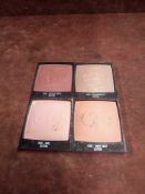 RRP £200 Lot To Contain 4 Testers Of Bareminerals Nude Compact Highlighters Ex-Display (Appraisals