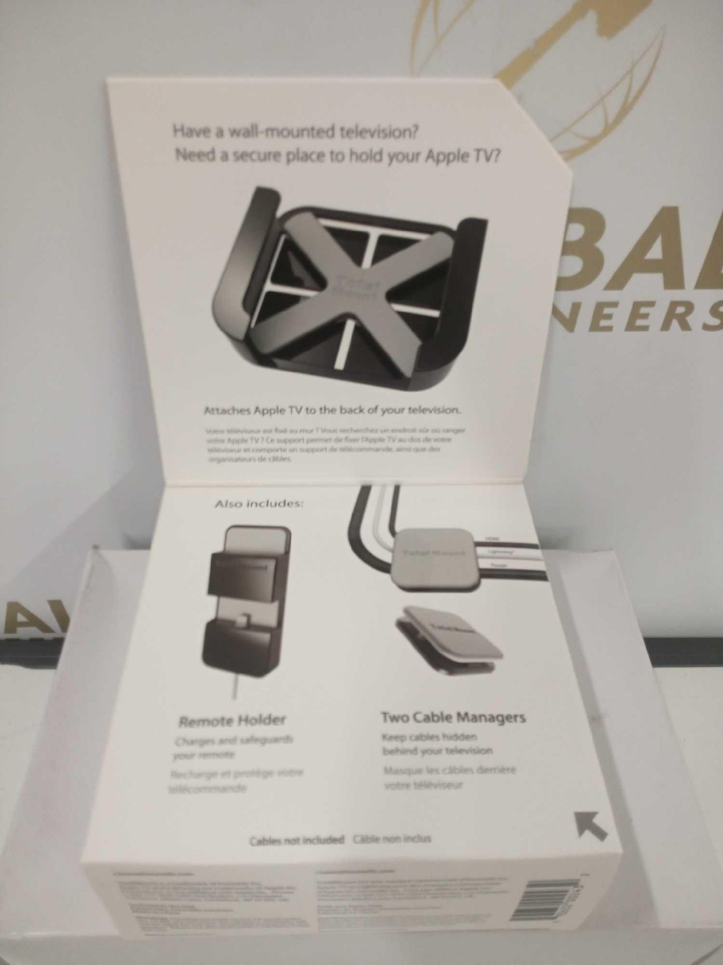 (Jb) RRP £200 Lot To Contain 10 Brand New Boxed Total Mount Pro Mount For Apple Tv Bonus Packs To In - Image 2 of 2