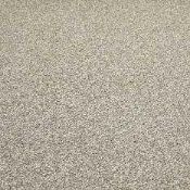 RRP £100 Bagged And Rolled Super Top Twist Gypsum Heather Carpet 4m x 1.33m (023581) (We Do Not Ship