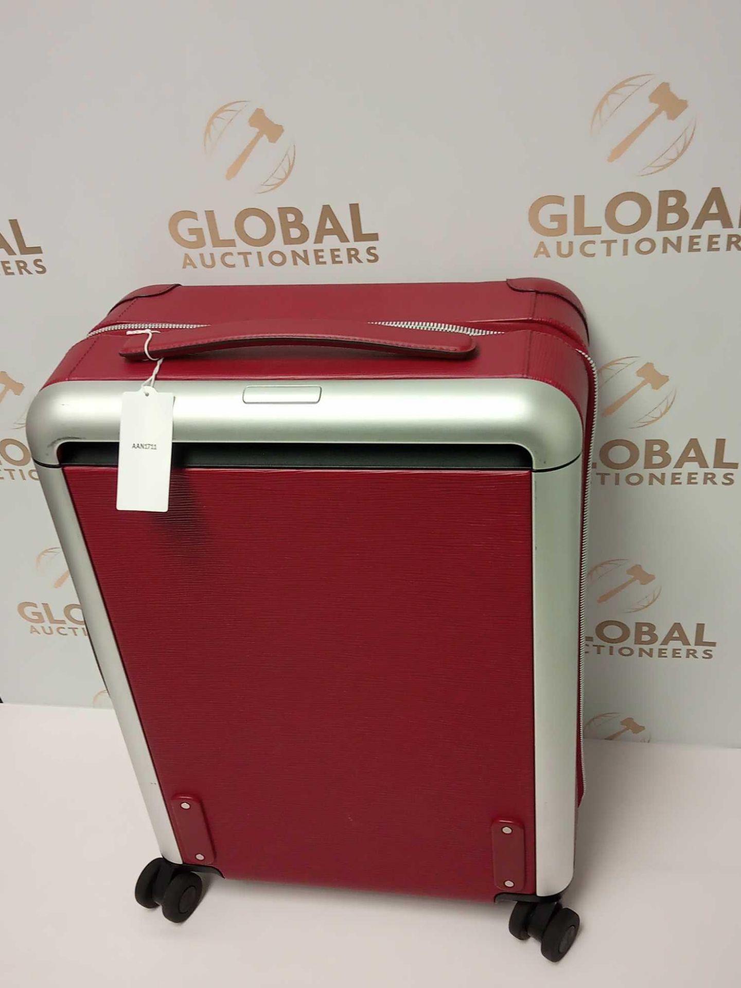 RRP £2300 Louis Vuitton Horizon Burgundy Leather Suitcase Aan1711, Grade A (Appraisals Available - Image 3 of 5