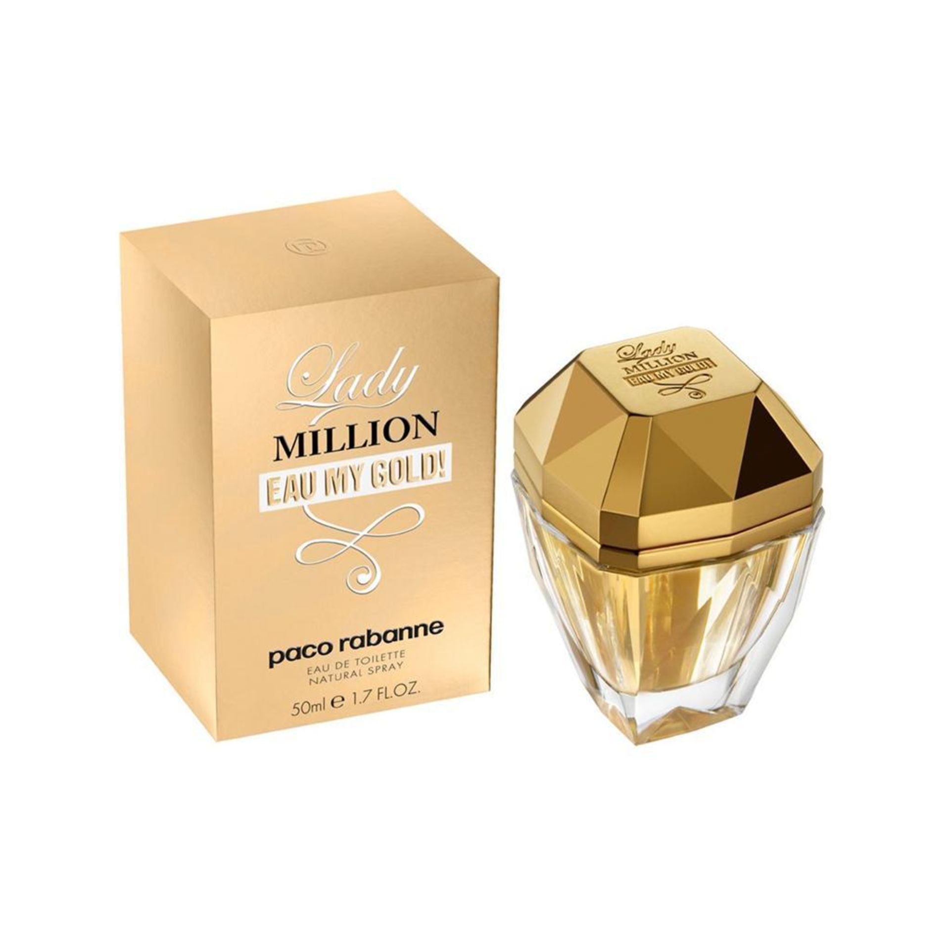 RRP £75 Unboxed Tester Bottle Of Paco Rabanne Lady Million 100Ml Eau De Parfum