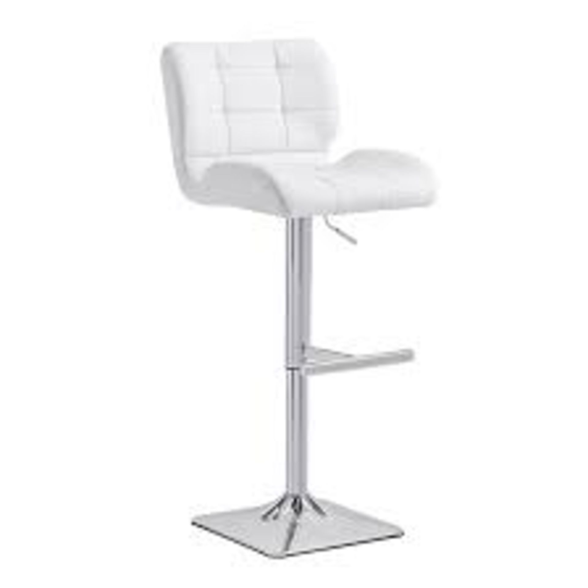 RRP £115 Boxed Candid White Bar Stool