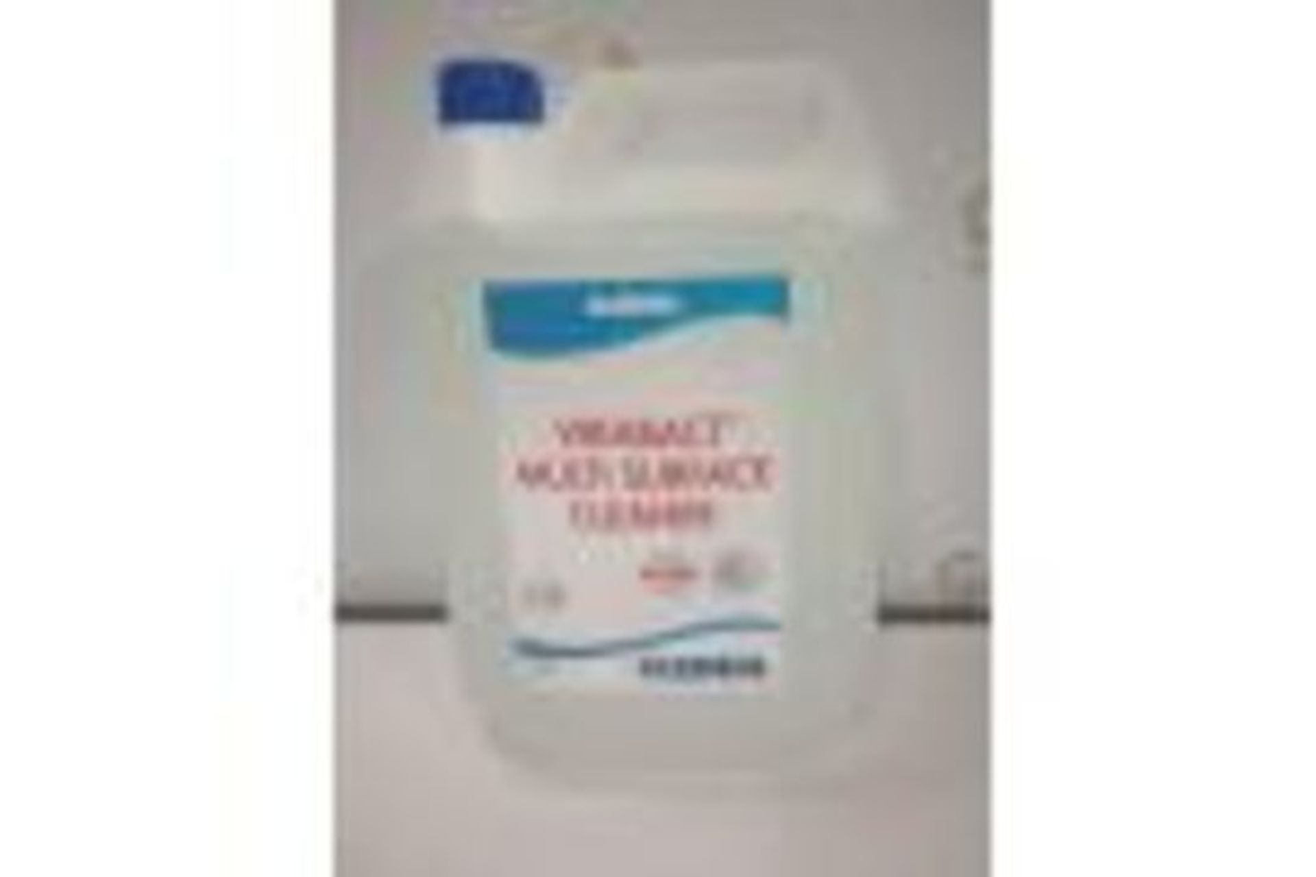 RRP £2400 Pallet To Contain 120 5 Litre Bottles Of Virabact Multi Surface Cleaner (Appraisals