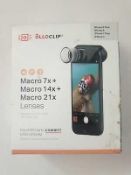 Combined RRP £160 Lot To Contain 4 Boxed Ollo Clip Smart Lense For Iphone