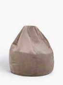 RRP £150 John Lewis Velvet Large Bean Bag