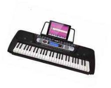 RRP £120 Boxed RockJam Clavier Electronique 54 Keys Multi Function Electronic Keyboard