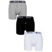 RRP £100 Lot To Contain 4 Assorted Boxed Calvin Klein And Pringle Boxer Shorts