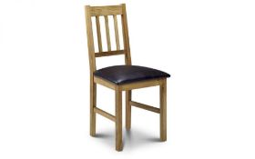 RRP 85 Boxed Coxmoor Oak Dining Chair