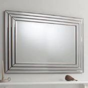 RRP £200 Boxed Chambery Mirror Champagne