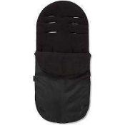 RRP £100 Lot To Contain 10 Your Baby Black Foot Muffs