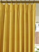 RRP £160 Lot To Contain 2 Assorted Pairs Of Textured Pencil Pleat And Eyelet Headed Designer Curtain