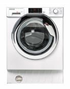 RRP £250 Unboxed Hoover Hbwm914Dc-80 Integrated Washing Machine