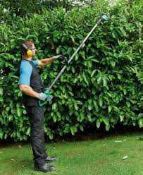 RRP £120 Lot To Contain 3 Boxed Ferrex 20-Volt Lithium-Ion Cordless Telescopic Hedge Trimmers