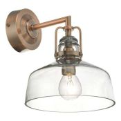 RRP £80 Lot To Contain 2 Assorted At Lighting Items At To Include Industrial Log Miles Wall Light A