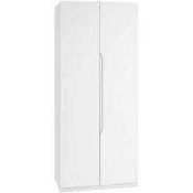 RRP £380 Boxed 2 Door Las Vegas Wardrobe