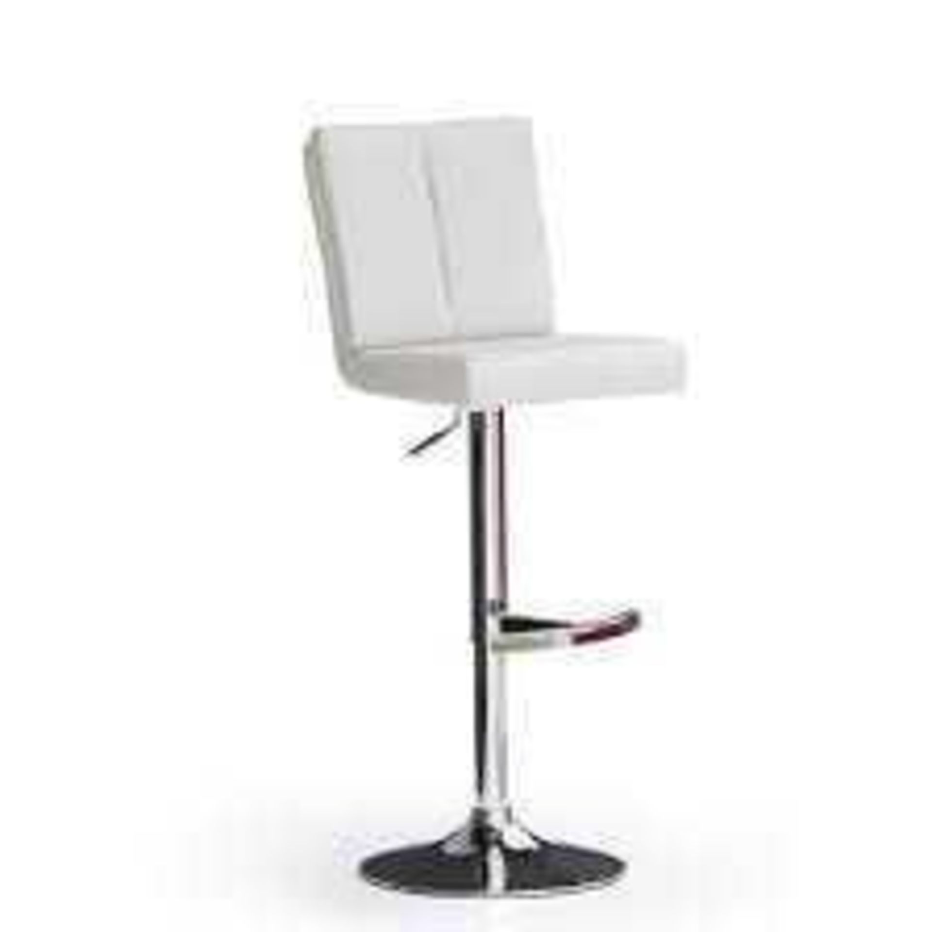 RRP £80 Boxed Bruni Bar Stool In White