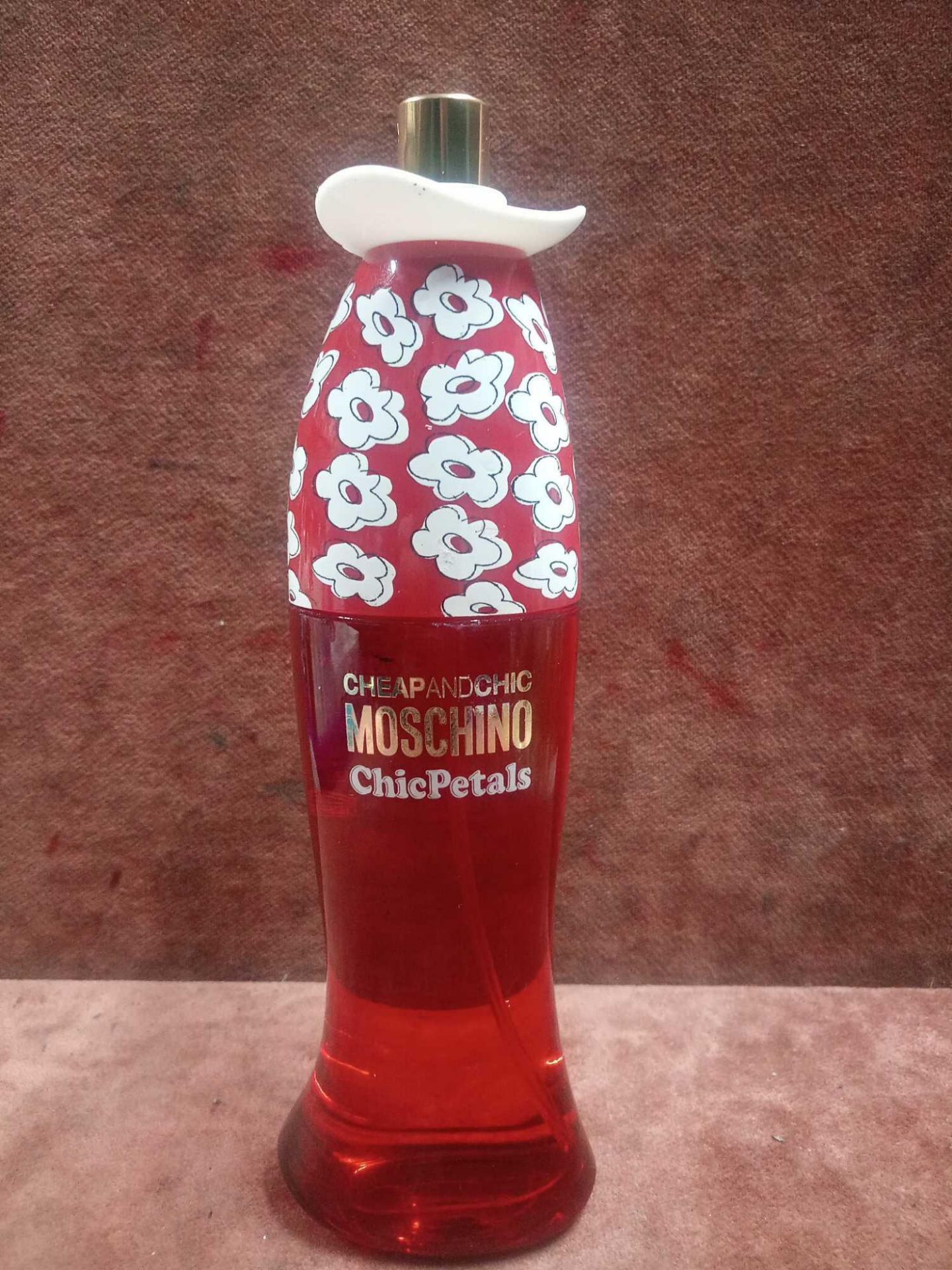 (Jb) RRP £55 Unboxed 100Ml Tester Bottle Of Moschino Chic Petals Eau De Toilette Spray Ex-Display (