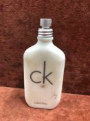(Ms) RRP £50 Unboxed 100Ml Tester Bottle Of Calvin Klein Ck All Eau De Toilette Spray Eau De Toilett