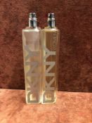 (Jb) RRP £130 Lot To Contain 2 Unboxed 50Ml Tester Bottles Of Dkny Women Eau De Parfum Spray Ex-Disp