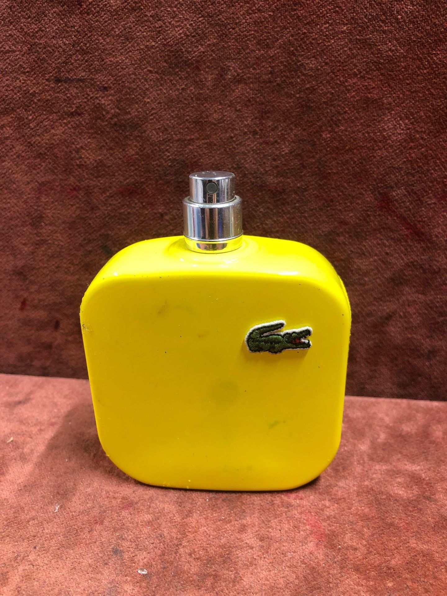 (Jb) RRP £75 Unboxed 100Ml Tester Bottle Of Lacoste Eau De Lacoste L.12.12 Jaune Eau De Toilette Spr