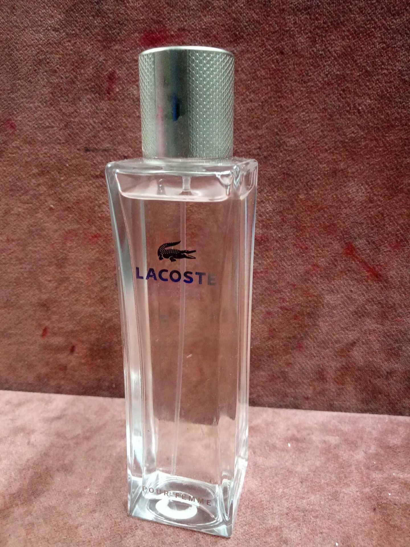 (Jb) RRP £60 Unboxed 90Ml Tester Bottle Of Lacoste Pour Femme Eau De Parfum Spray Ex-Display (