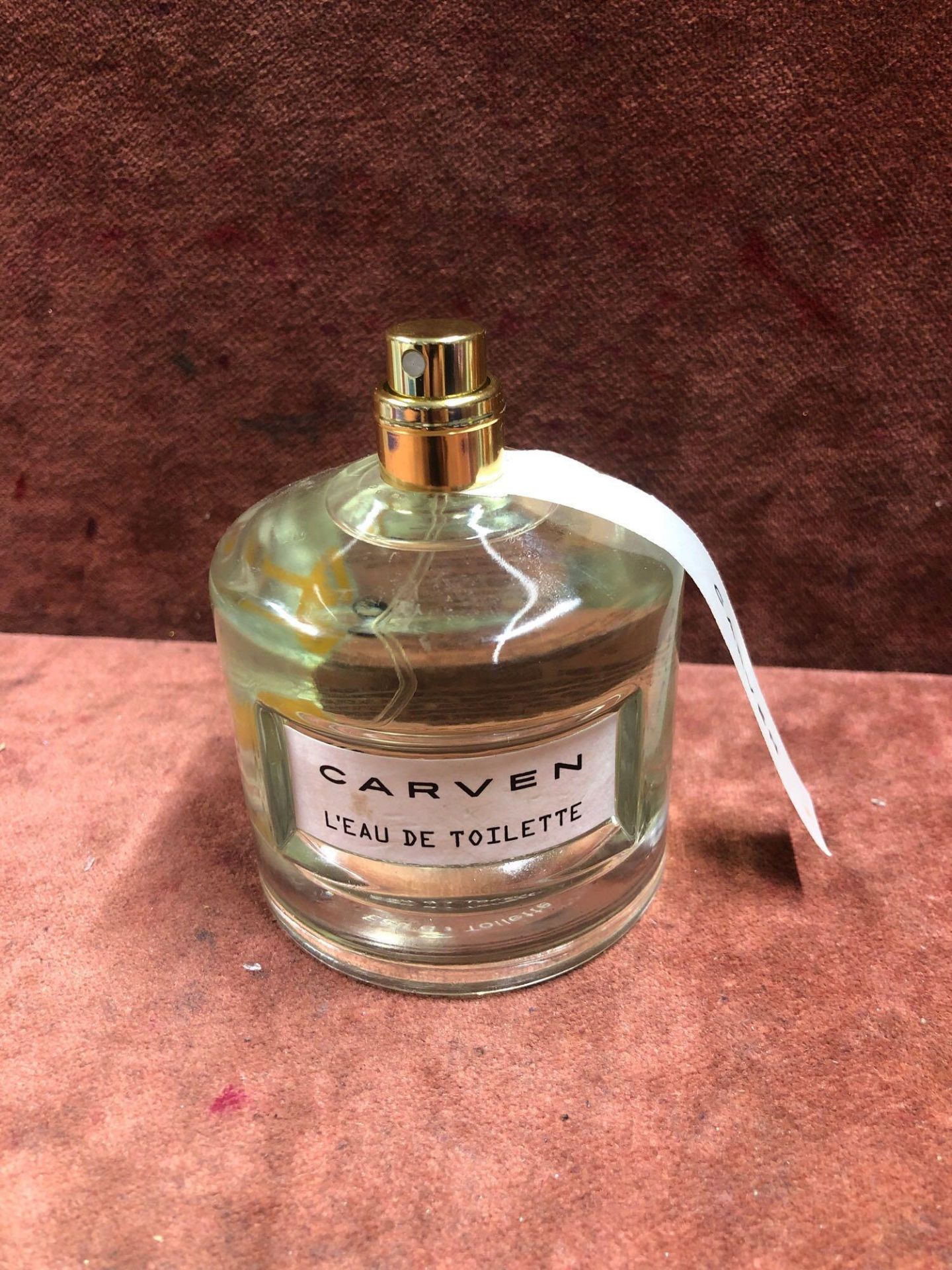 (Jb) RRP £70 Unboxed 100Ml Tester Bottle Of Carven L'Eau De Toilette Eau De Toilette Spray Ex-Displa