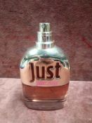 (Ms) RRP £50 Unboxed 75Ml Tester Bottle Of Robert Cavalli - Just Cavalli Her Spray Ex-Display (