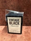 (Jb) RRP £65 Unboxed 100Ml Tester Bottle Of Kenneth Cole Vintage Black Eau De Toilette Spray Ex-Disp