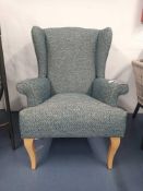 RRP £650 Unboxed Shaftsbury High Back Arm Chair