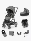 (Ar) RRP £880 Boxed Oyster 3 Luxury 7 Piece Pushchair And Carrycot Bundle, Mercury Mirror (3655942).