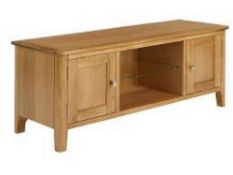 RRP £400 Boxed Swoon Onslow Tv Unit 1200 In Natural